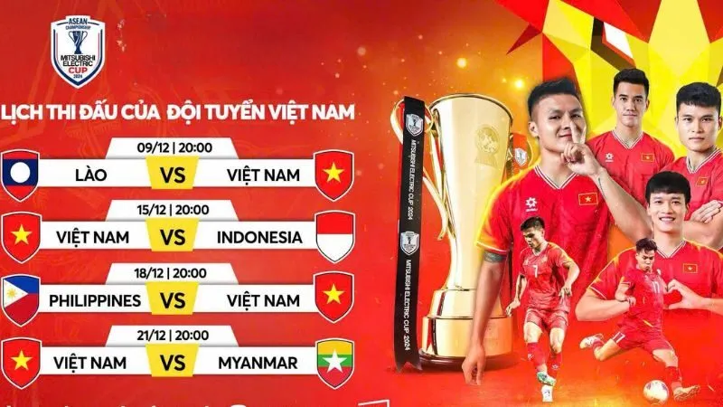 KQBD 24H đồng hành cùng người hâm mộ trong hành trình AFF Cup